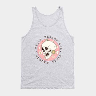 Thick Thighs and Spooky Vibes Tank Top